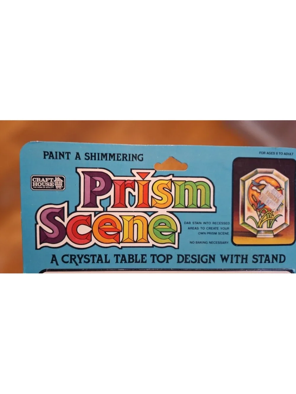 NOS Vtg Craft House Prism Scene Bears Craft Kit 